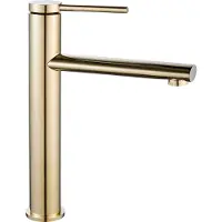 REA Wastafelkraan Oval Gold High