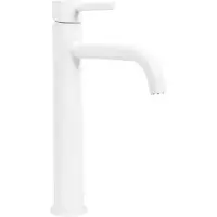 REA Lungo White High - Wastafelkraan - Wit