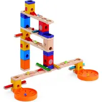 Hape Music Motion – Muzikale Knikkerbaan Uitbreidingsset voor Kinderen vanaf 4 jaar | 97 Onderdelen