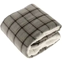 Unique living Plaid Bingley Dessin 1 - Grijs