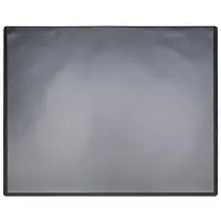 Q-CONNECT onderlegger, ft 63 x 50 cm, zwart, met folie