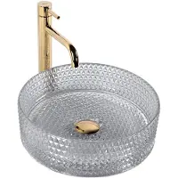 REA Opzetwastafel Cristal Light Grey
