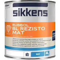 Sikkens Rubbol BL Rezisto Mat | Matte Lakverf Binnen 1 LTR - Kleur|1|2