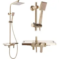 REA Bravo Regendouche Goud 105cm