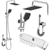 REA Rob Regendouche Grijs 115cm