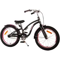 Volare Miracle Cruiser Kinderfiets - Meisjes - 18 inch - Mat Zwart - Prime Collection