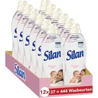 Silan Sensitive - Wasverzachter - Langdurige Frisheid - Voordeelverpakking - 12 x 37 wasbeurten