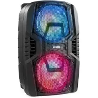 Fenton FT208LED party speaker en karaoke set met Bluetooth - 500W