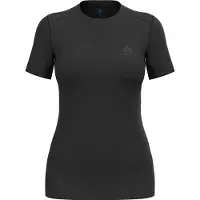 Odlo Ondershirt Women Crew Neck S/S Merino 160 Black-M