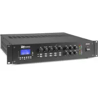 Power Dynamics PRM1202 - 2-zone 100V versterker - 2x 120W
