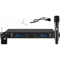 Power Dynamics PD632C draadloos microfoonsysteem UHF met hand en