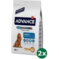 Advance 2x3 kg adult medium hondenvoer