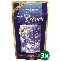 Henne 3x175 gr Lakse kronch 100% zalmsnacks hondensnack