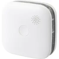 Sygonix SY-5040174 Rookmelder met functie voor het detecteren van koolmonoxide, inclusief batterij voor 5 jaar, kan worden gekoppeld aan andere melders, werkt op batterijen (B x H x D) 76 x 76 x 29