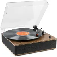 Fenton RP161 retro platenspeler met Bluetooth - Ingebouwde speakers -