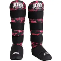 Joya Camo V2 Scheenbeschermers - Zwart/Roze (Beschikbaar in verschillende maten)