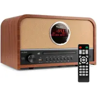 Audizio Salerno stereo DAB radio met CD speler, Bluetooth en mp3