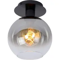 Lucide Marius Plafondlamp 1 Light | Black