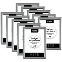Europel Kliklijst - 10 stuks - Budget - A4 - 21 x 29,7 cm - 25mm frame