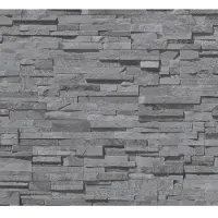 Living Walls Elements 2 - Grijs - Steenlook - 388163