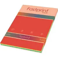 Quantore Kopieerpapier Colour A4 80gr 10 kleuren x 250 vel - 2 stuks