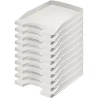 Leitz 5237 grijze brievenbak laag (10 stuks)