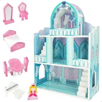 Woomax Wooden Dollhouse Veelkleurig 3 Years Kinderen