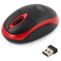 Esperanza TM116E Draadloze 3D-muis 2,4GHz Zwart/Rood
