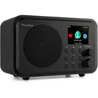 Audizio Vicenza - DAB+ en WIFI Radio met Bluetooth - Op accu - Zwart