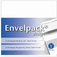 Papyrus - Envelop 114x162mm wit | 10 stuks