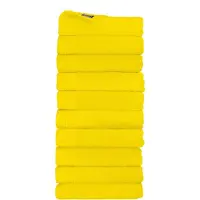 The One Towelling Classic Handdoeken - 70 x 140 cm - 10 Stuks - Voordeelverpakking - Hotelkwaliteit - 100% Gekamd katoen - Geel