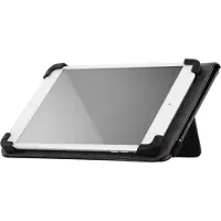 STREETZ TPF-1216 Universele Tablet Cover voor 7-8 ", Pashouders, Handvat, Zwart / Roze