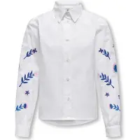ONLY Kogzora lise ls emb. shirt wvn off-white