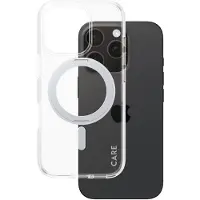 PanzerGlass Kickstand Case MagSafe voor de Apple iPhone 16 Pro - Silver