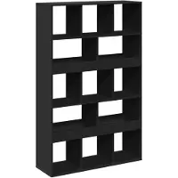 vidaXL Kamerscherm 100x33x156,5 cm bewerkt hout zwart