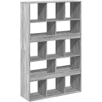 vidaXL kamerscherm 100x33x156,5 cm bewerkt hout grijs sonoma eiken