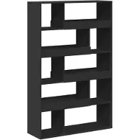 vidaXL Kamerscherm 100x33x156,5 cm bewerkt hout zwart