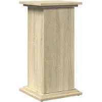 vidaXL Sokkel met opbergruimte 31x30x60 cm bewerkt hout sonoma eiken