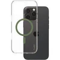 PanzerGlass CARE Urban Combat MagSafe iPhone 16 Pro Max Hoesje Doorzichtig Groen