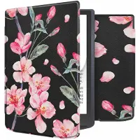 IMoshion Design Slim Soft Case Sleepcover voor de Pocketbook InkPad Color 3 / InkPad 4 - Blossom