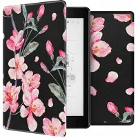 IMoshion Design Slim Hard Case Bookcase voor de Kobo Aura One - Blossom