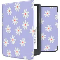 IMoshion Design Slim Soft Case Sleepcover voor de Pocketbook InkPad Color 3 / InkPad 4 - Flowers Distance
