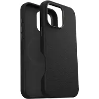 Otterbox Symmetry Apple iPhone 16 Pro Max Back Cover met MagSafe Magneet Leer Zwart