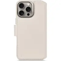 Decoded 2 in 1 Leather Detachable Wallet MagSafe voor de Apple iPhone 16 Pro Max - Clay