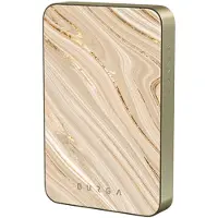 Burga Magnetic Powerbank 5.000 mAh - Geschikt voor MagSafe en Qi2 - Full Glam / Gold