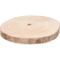 HBX natural living Basic Boomschijf Apollonia Ø25-27cm Bruin bruin Hout HBX natural living