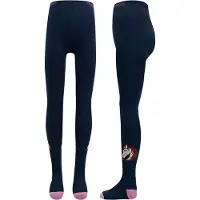 Ewers Maillot Kindermaat - Donkerblauw/Oudroze met Paardenhoofd-98/104