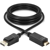 Lindy 36924 DisplayPort-kabel DisplayPort / HDMI Adapterkabel DisplayPort-stekker, HDMI-A-stekker 5.00 m Zwart 4K UHD