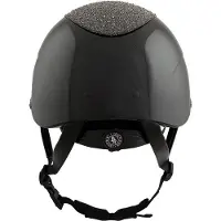 Br Rijhelm Theta Plus Dazzling Glamourous Glossy Zwart/Gunmetal - M