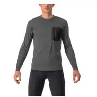 Castelli Unlimited Merino Long Sleeve Jersey Grijs/Zwart